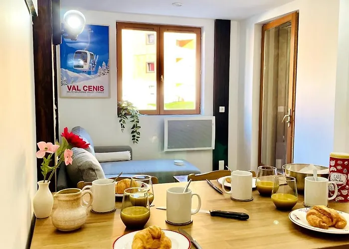 Apartmán 6 Pers, Le Clover - Front De Neige - Termignon Val Cenis